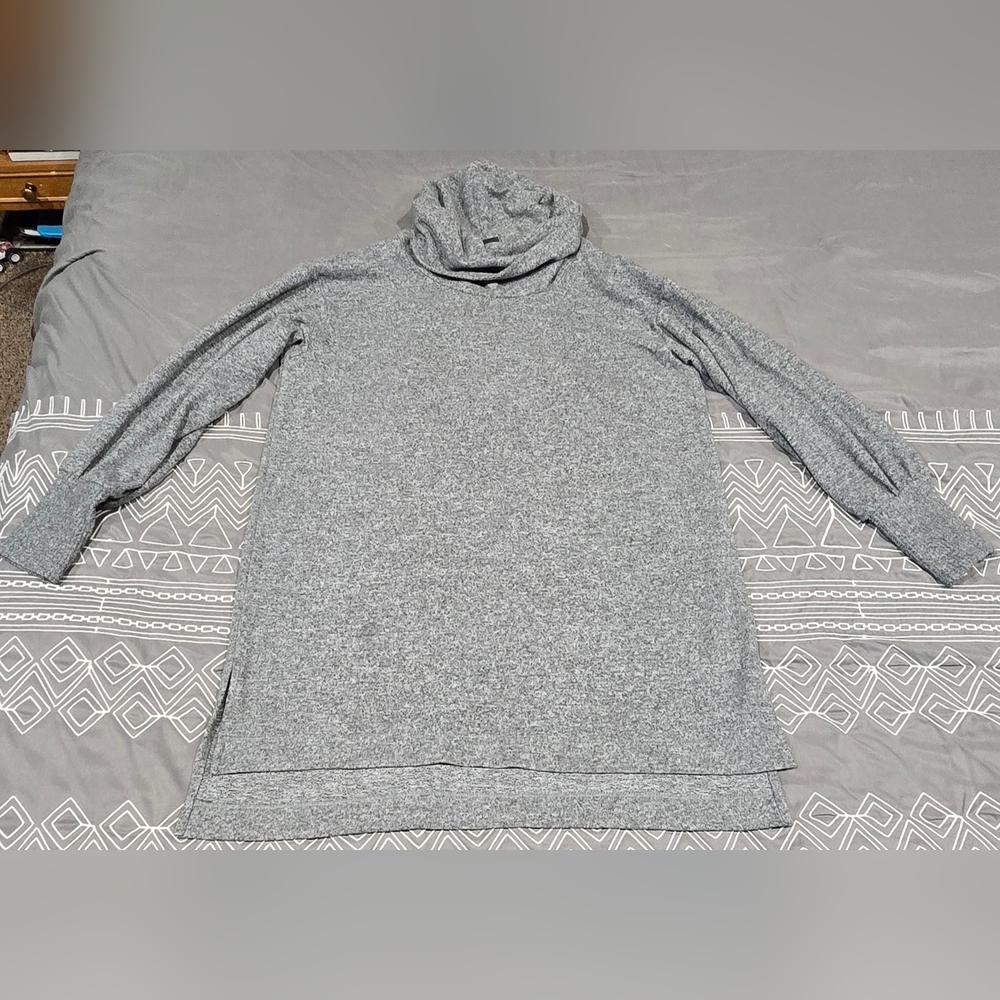 Maeve Cowl Neck Balloon Sleeve Oversized Sweater Size Medium